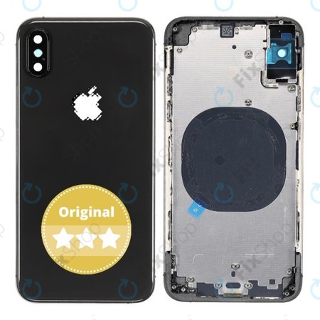 Apple iPhone XS - Backcover (Space Grey) Original