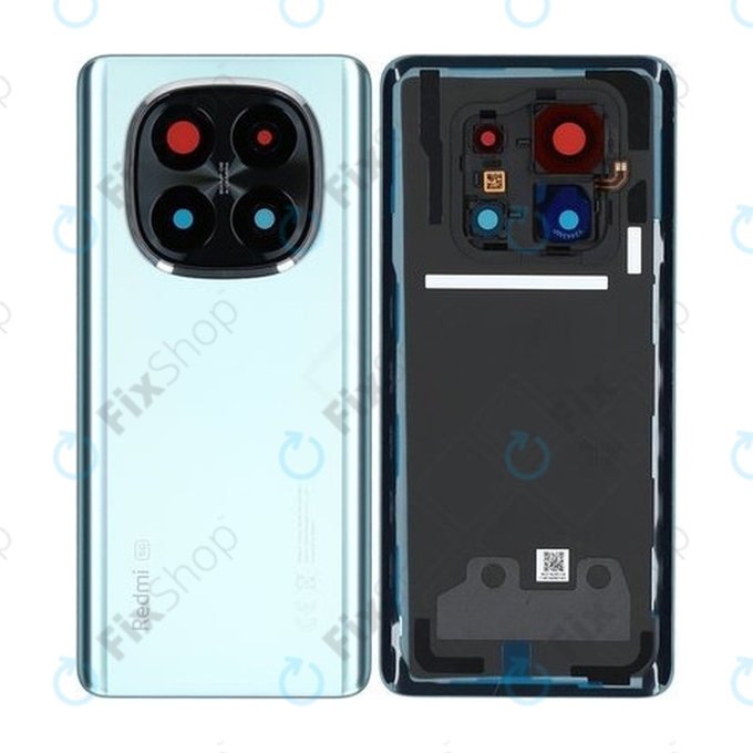 Xiaomi Redmi Note 14 Pro+ 5G - Akkudeckel (Frost Blue) - 5600220O16U00 Genuine Service Pack