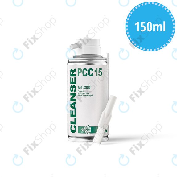 Professioneller PCB Reiniger PCC15, 150 ml, Spray mit Bürste