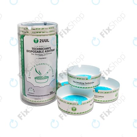 Einweg-Aschenbecher für Techniker, 2UUL AS01, 20 Stk./Box