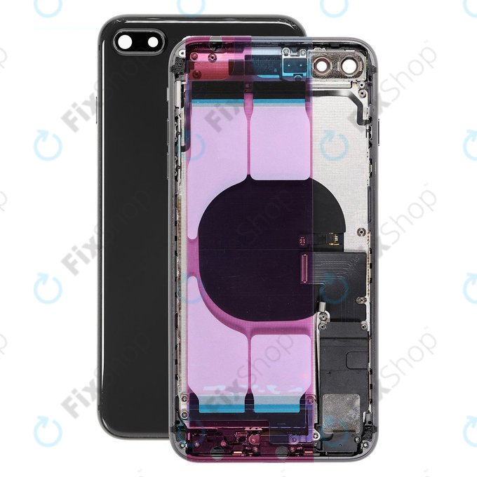 Apple iPhone 8 Plus - Backcover/Kleinteilen (Space Gray)