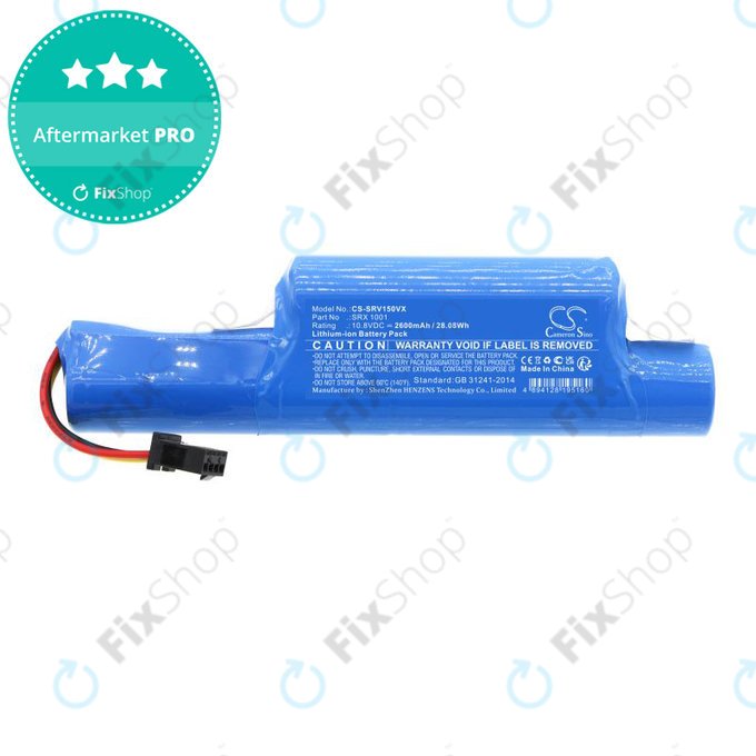 Akku batterie für Sencor SRV 2230TI, 2600mAh, Li-Ion, 10.8V, SRX 1001, HQ