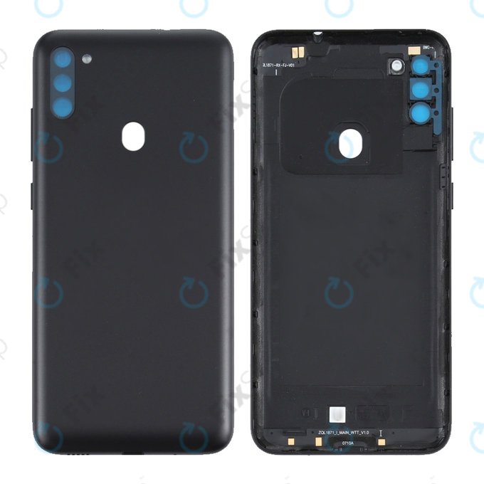 Samsung Galaxy M11 M115F - Akkudeckel (Black) - GH81-19132A Genuine Service Pack