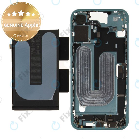 Mittelrahmen mit Batterie für iPhone 16 Plus | Green | ZD076-00688 | Genuine Apple
