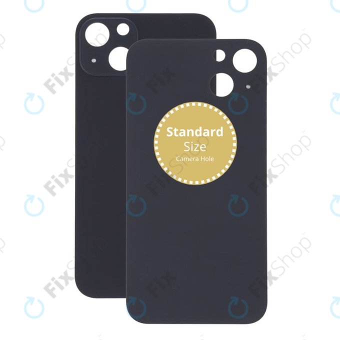 Apple iPhone 13 - Backcover Glas (Midnight)