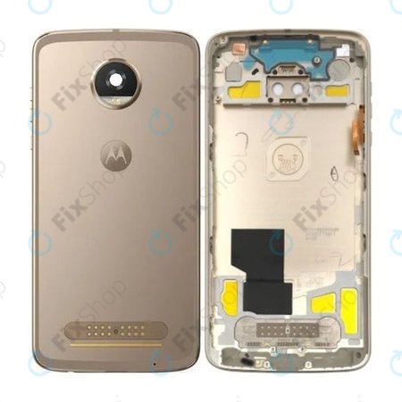Motorola Moto Z2 Play XT1710-09 - Akkudeckel (Fine Gold)