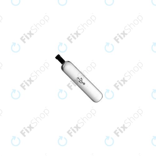 Samsung Galaxy S5 G900F - Abdeckung für USB-Ladeanschluss (Silver) - GH98-32941A Genuine Service Pack