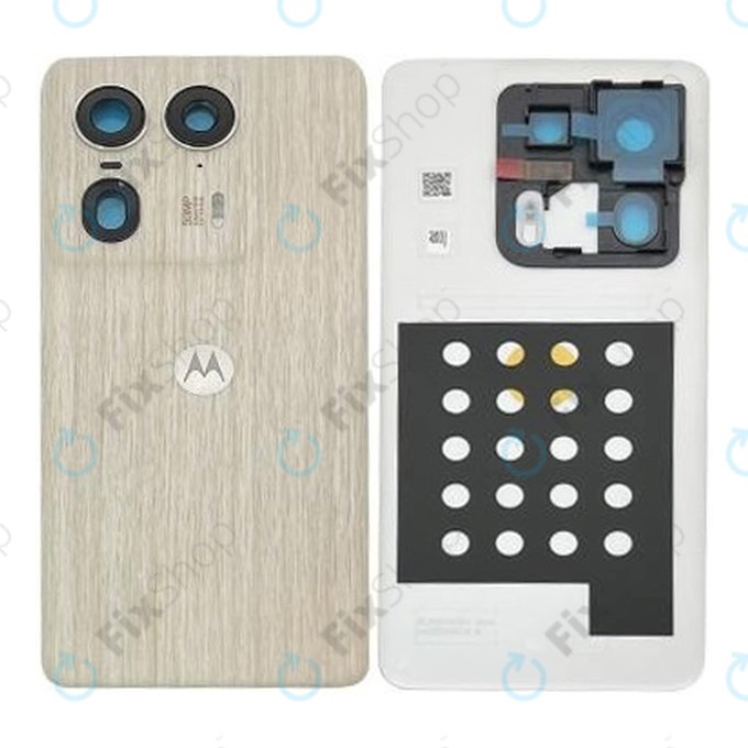 Motorola Edge 50 Ultra - Akkudeckel (Nordic Wood) - 5S58C24472 Genuine Service Pack