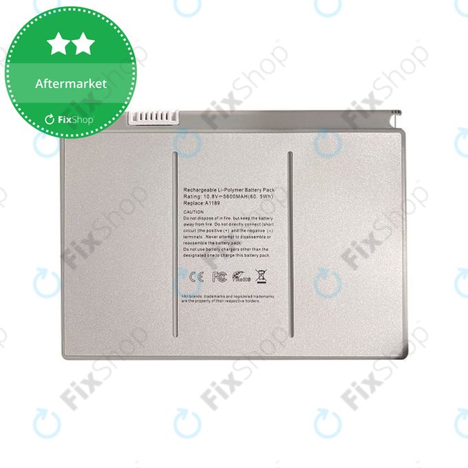 Apple MacBook Pro 17" A1151 (2006) - Akku Batterie A1189 5600mAh