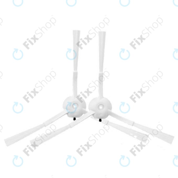 Xiaomi Roidmi EVA - Roidmi EVE Plus - Seitenbürste (Weiß) - 2Stk.