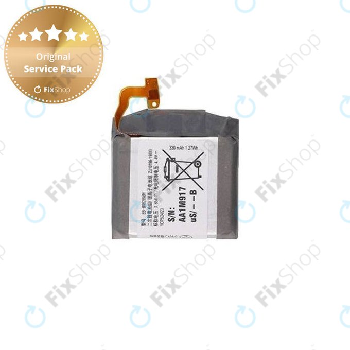 Samsung Galaxy Watch Active 2 44mm - Akku Batterie EB-BR820ABY 330mAh - GH43-04966A, GH43-04984A Genuine Service Pack