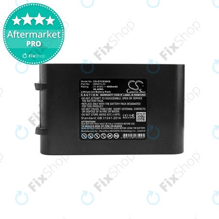 Dyson DC58, DC61, DC62, DC72, DC74, V6 - Akku Batterie 965874-02 Li-Ion 21.6V 4000mAh HQ