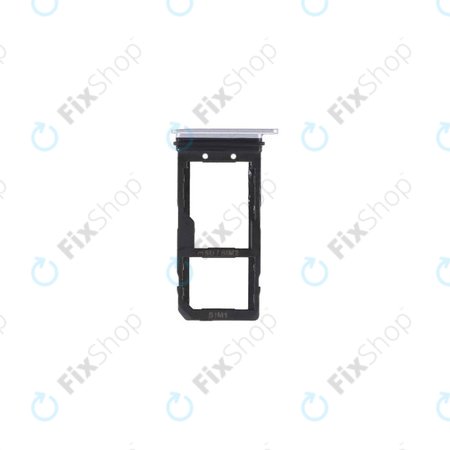 HTC U11 - SIM + SD Steckplatz Slot (Silber) - 72H0A210-03M