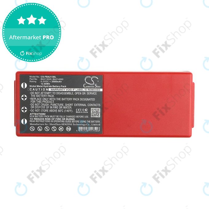 Akku batterie für HBC Radiomatic Spectrum, 2000mAh, Ni-MH, 6V, BA214061, HQ