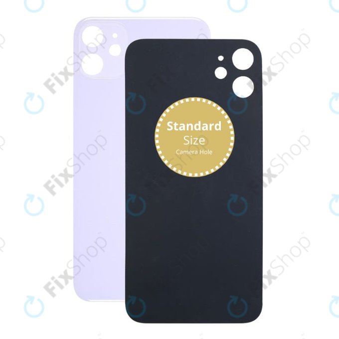 Apple iPhone 11 - Backcover Glas (Purple)