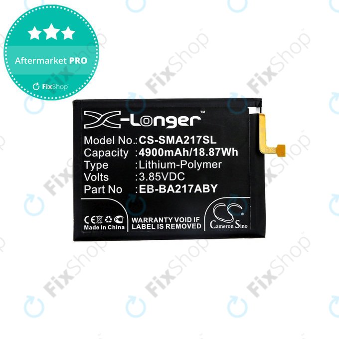 Samsung Galaxy A04s, A12, A13, A13 5G, A21s, M12 - Akku Batterie EB-BA217ABY 4900mAh HQ