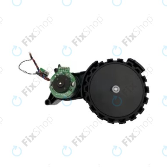 Xiaomi Robot Vacuum X10, Dreame Z10 Pro, L10 Plus, D10 Plus - Rad mit Motor (Links) (Schwarz)