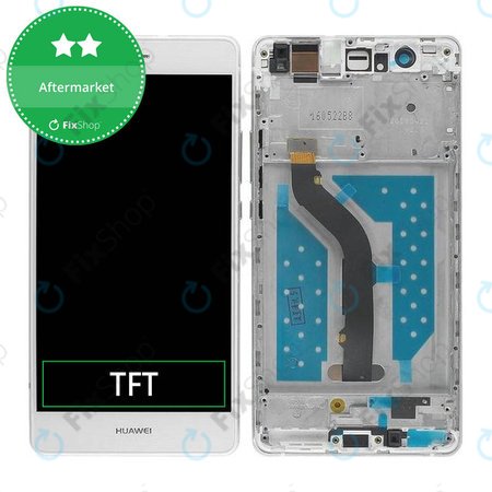 Huawei P9 lite - LCD Display + Touchscreen Front Glas + Rahmen (White) TFT