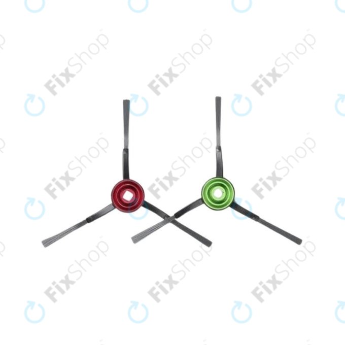 Ecovacs Deebot N-series, T-series, Ozmo-series, X-series - Seitenbürste (Schwarz) - 2Stk.