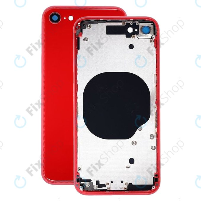 Apple iPhone 8 - Backcover (Red)