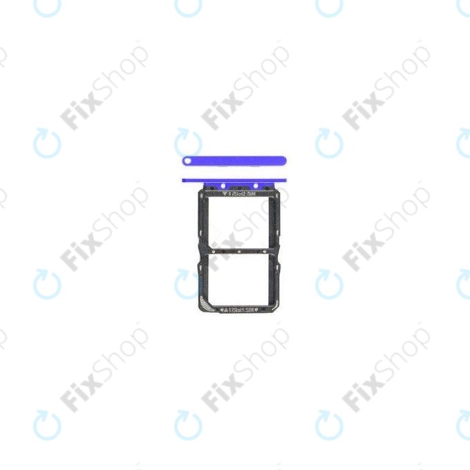 Huawei Honor View 20 - SIM Steckplatz Slot (Sapphire Blue) - 51661KYY Genuine Service Pack