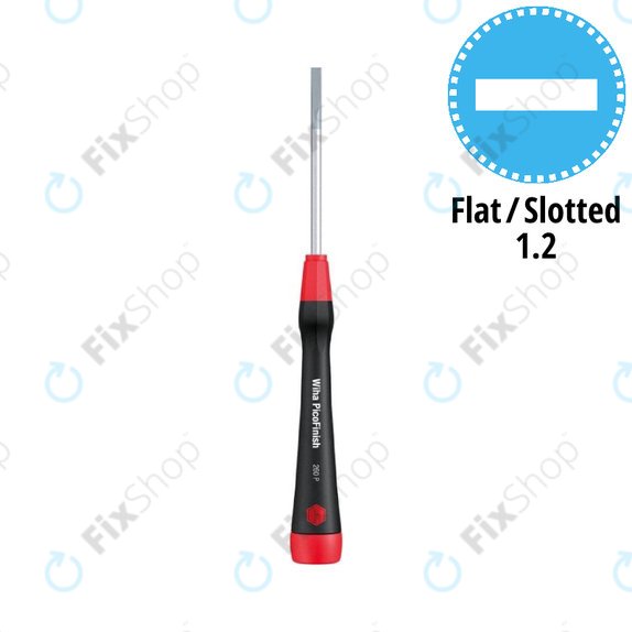 Wiha PicoFinish® 260P - Präzisionsschraubendreher - Schlitz 1,2mm