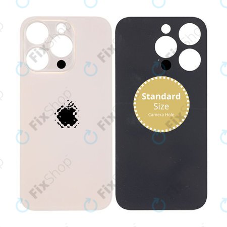 Apple iPhone 14 Pro - Backcover Glas (Gold)