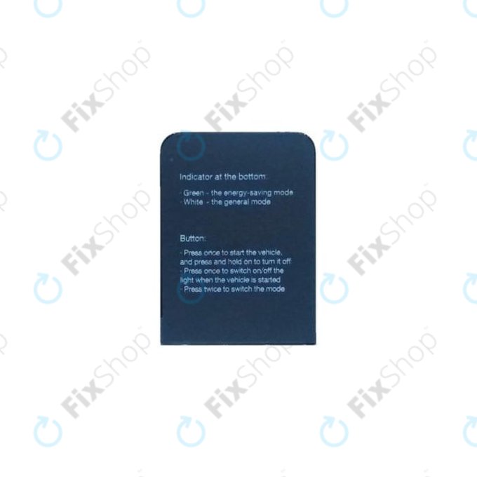 Xiaomi Mi Electric Scooter 1S, 2 M365, Essential, Pro, Pro 2 - Frontabdeckung der Steuereinheit - C002550004600 Genuine Service Pack