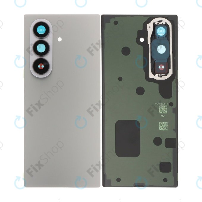 Samsung Galaxy Z Fold 7 F966B - Akkudeckel Komplett (Silver Shadow)