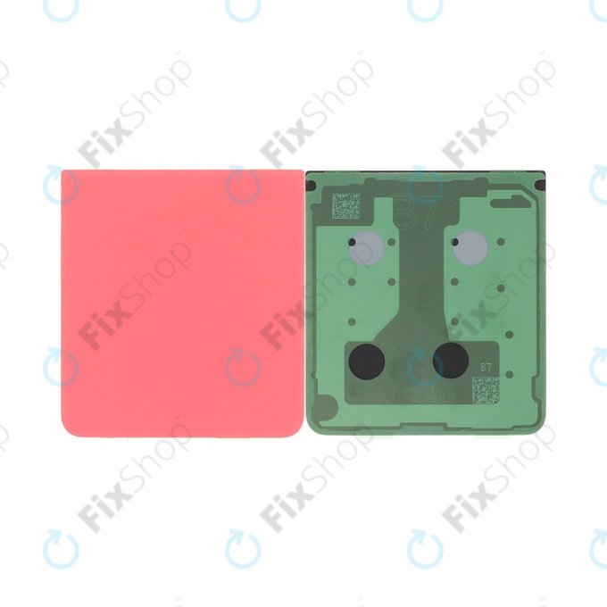Samsung Galaxy Z Flip 7 F766B - Akkudeckel Komplett (Coralred)