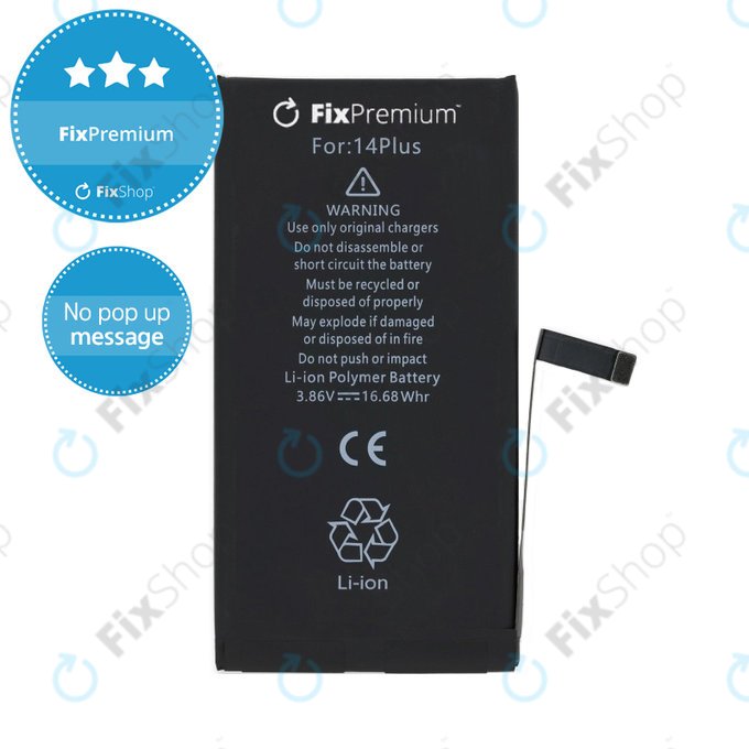 Batterie für iPhone 14 Plus, 4325mAh, DIAGNOSTIC