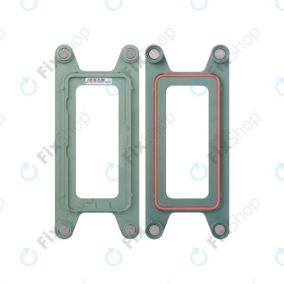 XHZC - Magnetische Druckhalte Form zum Laminieren für Apple iPhone 13 Mini