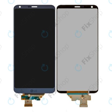 LG G6 H870 - LCD Display + Touchscreen front Glas (Blau)
