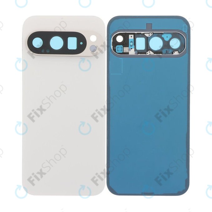 Google Pixel 9 Pro - Akkudeckel Komplett (Porcelain)
