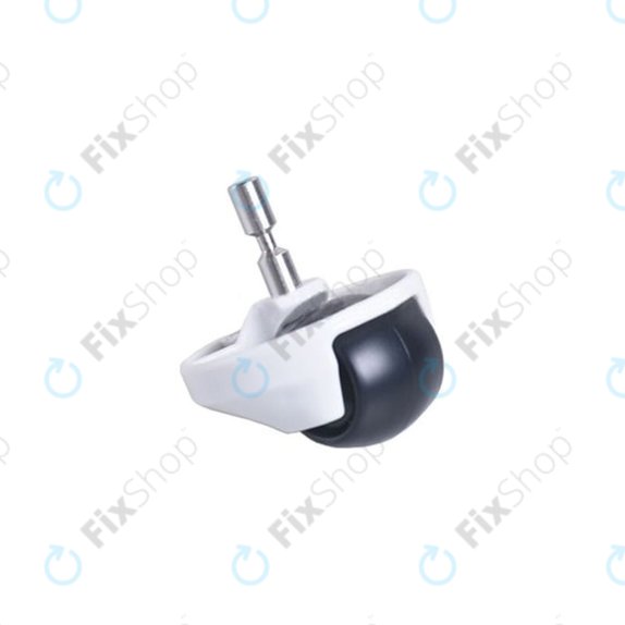 Xiaomi Mi Robot Vacuum Mop (Mijia 1C), 2 (Mijia 2C), Mijia 1S, Roborock S5, S5 Max, S6 MaxV, S6 Pure - Vorderrad (Weiß)
