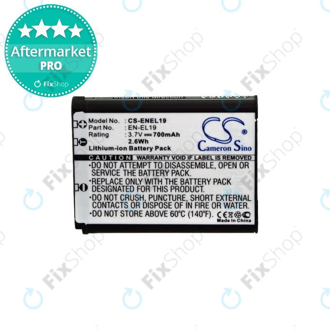 Sony Cyber-shot DSC-RX0, Nikon Coolpix S - Akku Batterie NP-BJ1 Li-Ion 700mAh HQ