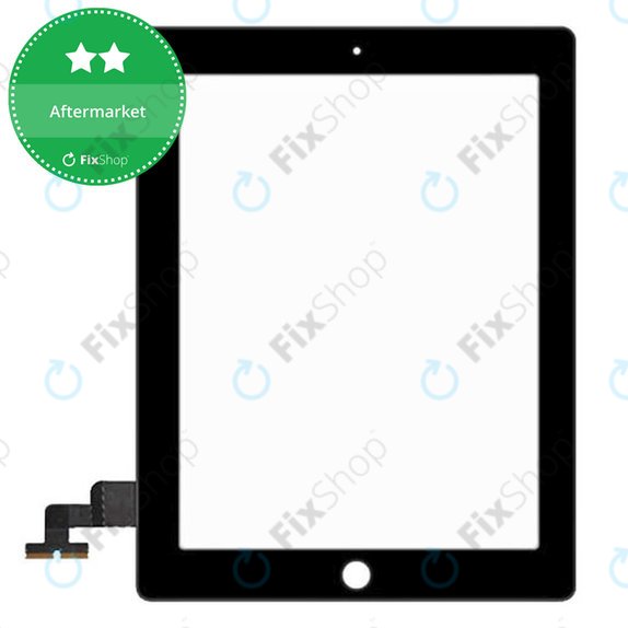 Touchscreen-Glas für iPad 2, Black