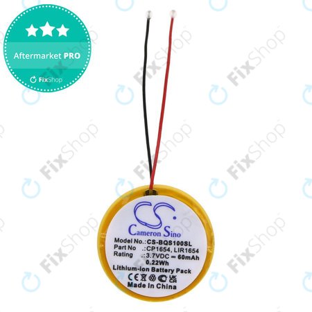 Batterie für Bose Soundsport Pulse, Wireless, 60mAh, Li-Ion, 3.7V, CP1654, HQ