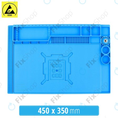 Sunshine SS-004E - ESD Antistatisches Hitzebeständiges Silikonpad - 45 x 35cm