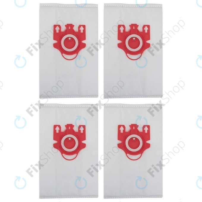 Staubbeutel, 4 Stk. für Miele Compact C1, Compact C2, Complete C1, S4, S6, S 241 - S 799