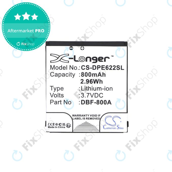 Akku batterie für Doro PhoneEasy 2314, 2315, 1360, 520, 800mAh, Li-Ion, 3.7V, DBF-800A, HQ