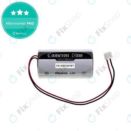 Batterie für DSC WT4911B, WT4911R Wireless Outdoor Siren, 14500mAh, Li-MnO2, 3.6V, ER34615M-T1, HQ