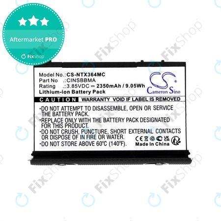 Batterie für Insta360 One X4, 2350mAh, Li-Ion, 3.85V, CINSBBMA, HQ