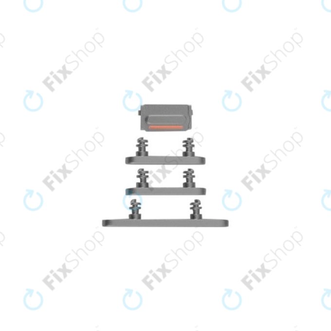 Apple iPhone 14 Pro Max - Seitentasten (Space Black)