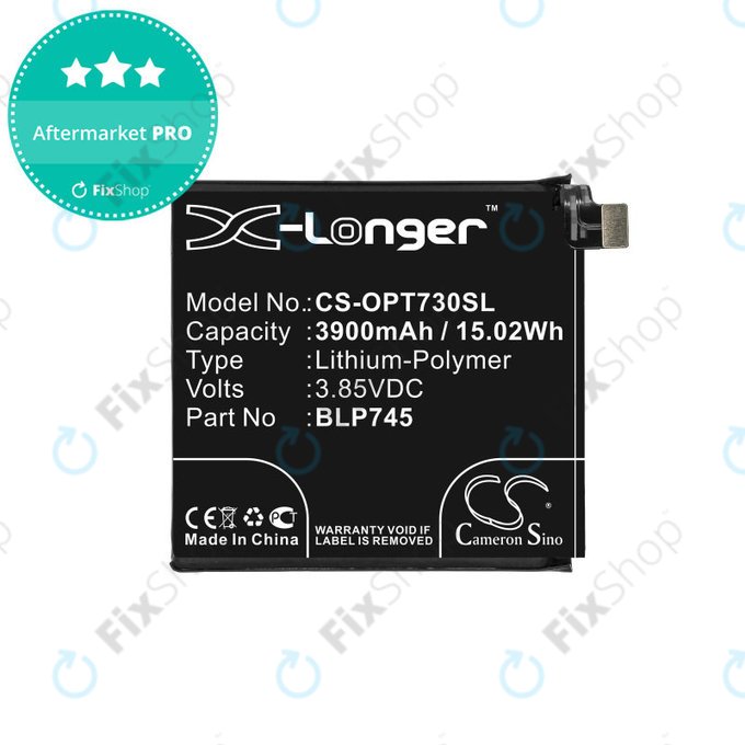 OnePlus 7T Pro - Akku Batterie BLP745 3900mAh HQ