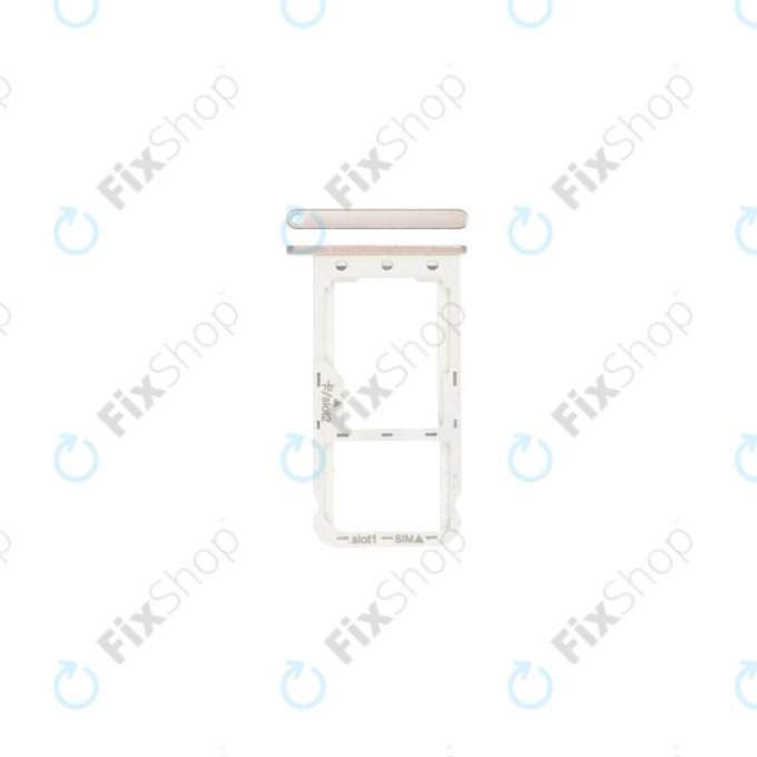 Huawei P9 Lite Mini, Y6 Pro (2017) - SIM + SD Steckplatz Slot (Gold)