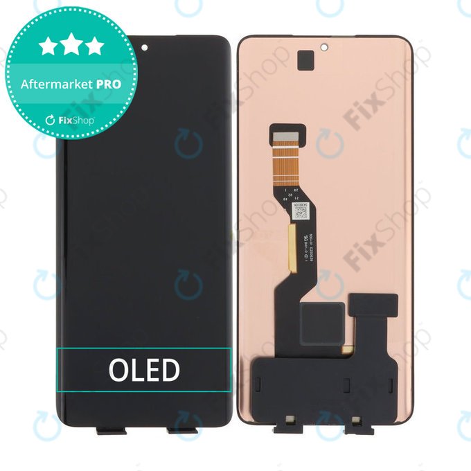 Motorola Edge 50 Ultra - LCD Display + Touchscreen Front Glas OLED