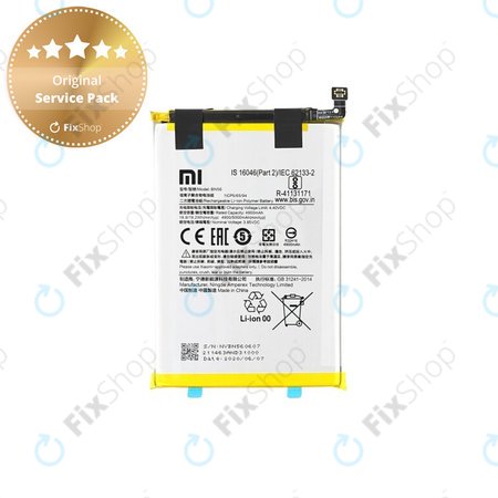 Xiaomi Redmi 9A, A1, A2 - Akku Batterie BN56, BN5F 5000mAh - 46020000425D Genuine Service Pack