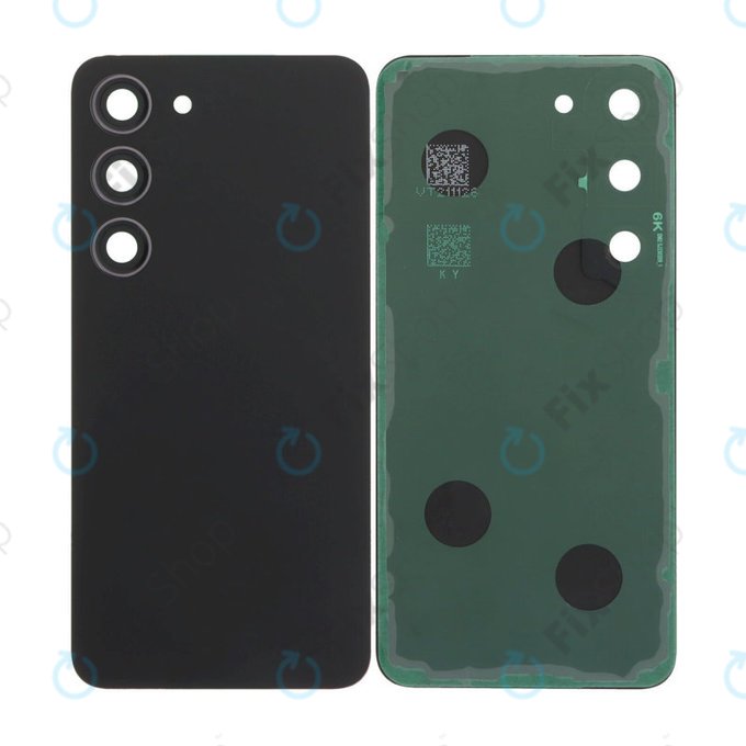 Samsung Galaxy S23 S911B - Akkudeckel Komplett (Phantom Black)