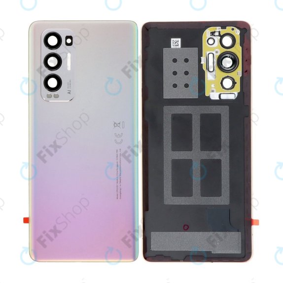 Oppo Find X3 Neo - Akkudeckel Komplett (Galactic Silver)